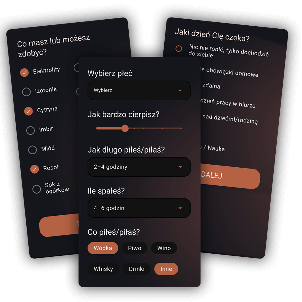 Krok 1 – Woda i elektrolity